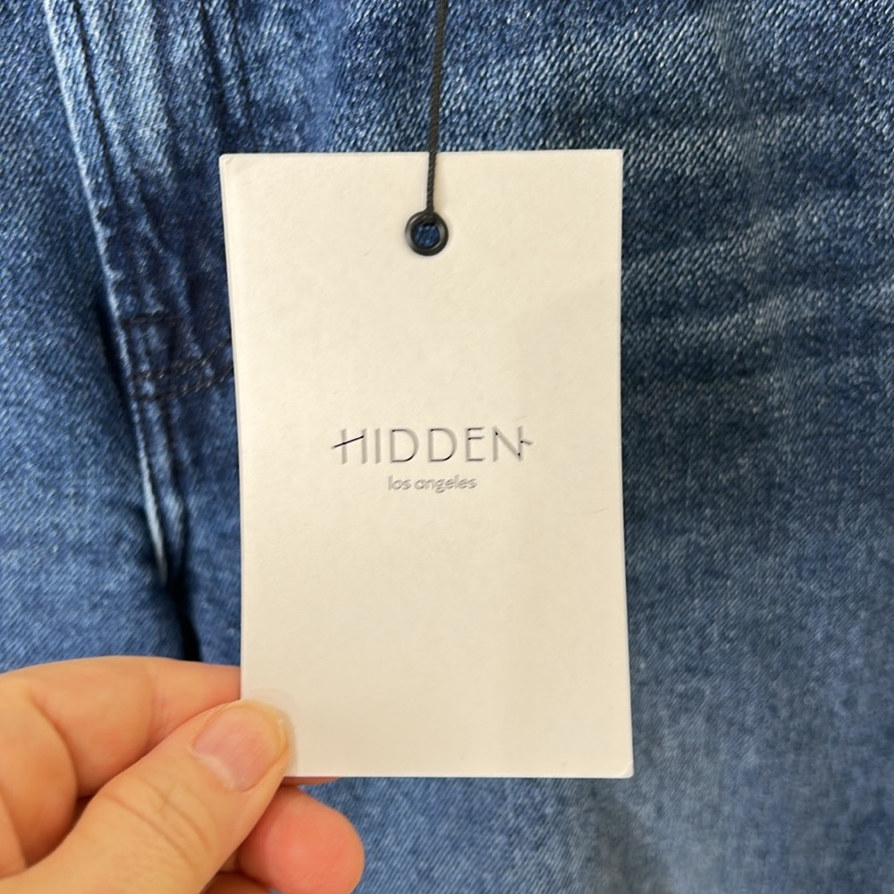 NWT HIDDEN HD9371B-DK Alyx Low Slung High Rise Baggy Jean Size 27 - Picture 10 of 16